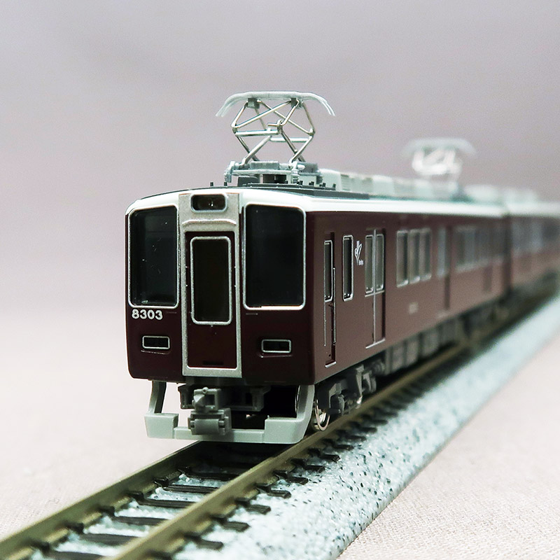 GREENMAX　32117　阪急8300系 2次車 (8303編成 白ﾗｲﾄ) 8両