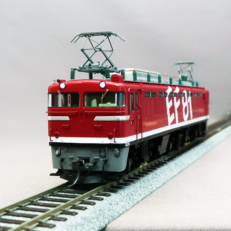 TOMIX　HO-2536　JR EF81 (ﾚｲﾝﾎﾞｰ PSﾓﾃﾞﾙ)