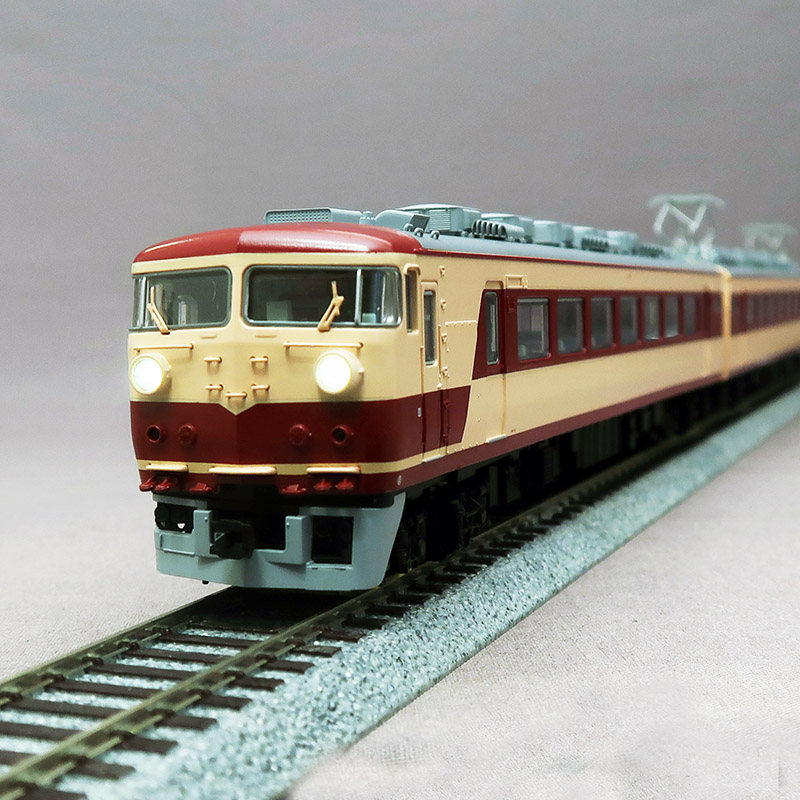 天賞堂 16番(HO)　55070　国鉄157系 特急色 (冷房・貴賓車編成/ｼﾞｬﾝﾊﾟ栓増設後) 5両