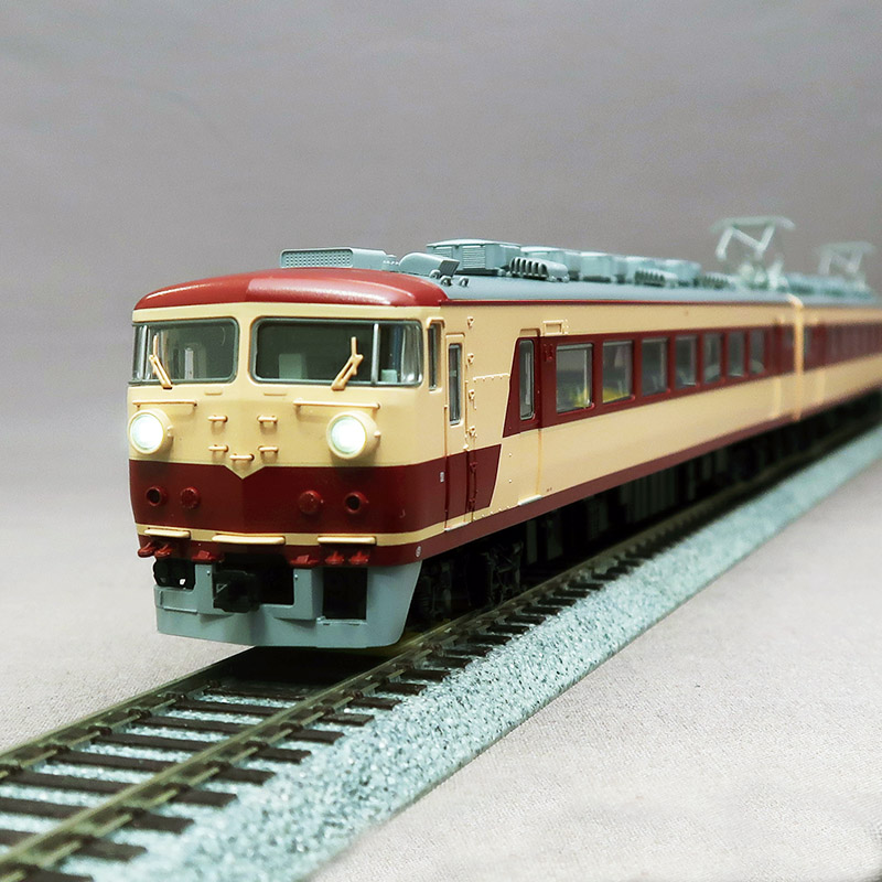 天賞堂 16番(HO)　55067　国鉄157系 特急色 (冷房/ｼﾞｬﾝﾊﾟ栓増設車) 基本7両