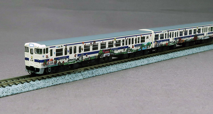 TOMIX　98539　JR キハ47-8000 (ﾛﾏﾝｼﾝｸﾞ佐賀ﾗｯﾋﾟﾝｸﾞ) C 4両