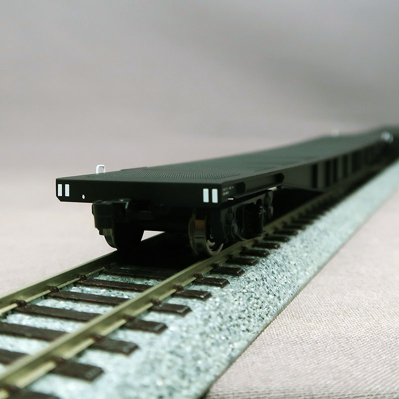 トラムウェイ　TW-CK5500E　チキ5500 50mレール積載具付 塗装：黒　3両