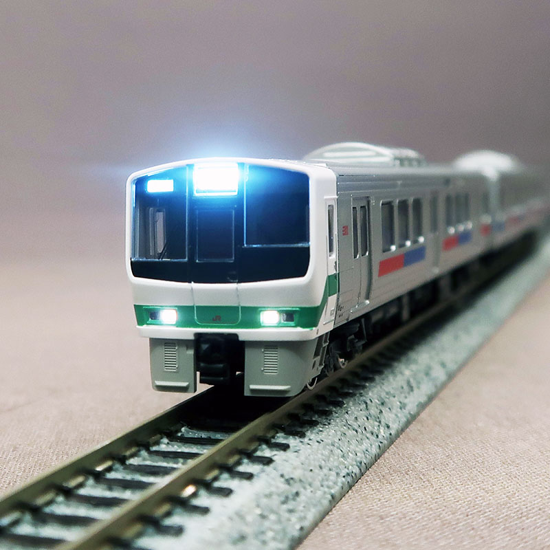 GREENMAX　50804　JR 811系-0 (前面緑帯) 4両