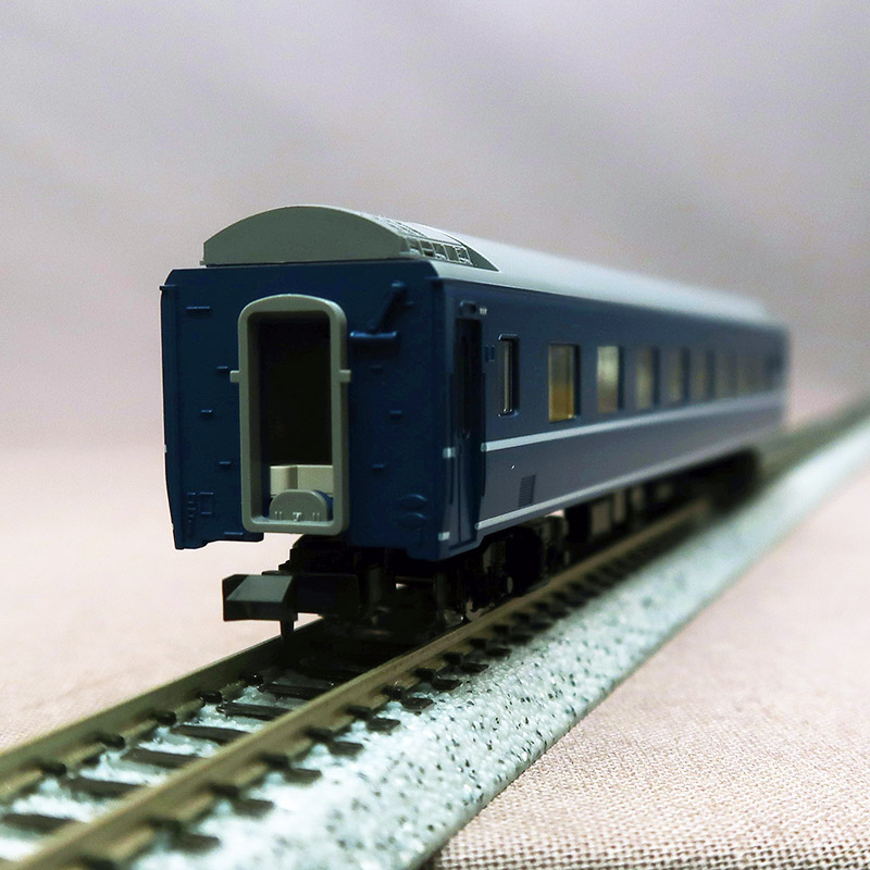 TOMIX　9543　JR オハネ24-0 白帯 (青森車両ｾﾝﾀｰ) 増結用