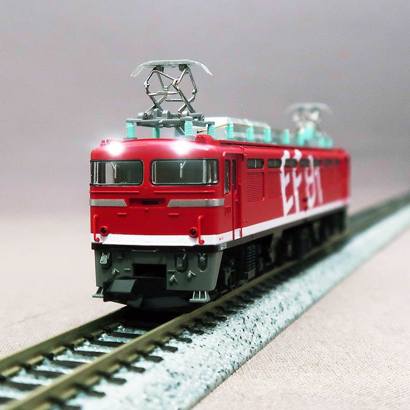 KATO　3066-F　JR EF81-95 ﾚｲﾝﾎﾞｰ塗装機