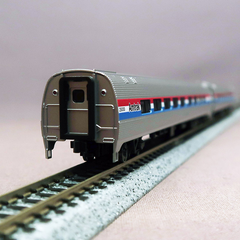KATO USA　106-8020+6293+6294　Amfleet ⅠAmtrak Ph3 (Coach×5+Cafe+Baggage+Lounge) 8両組