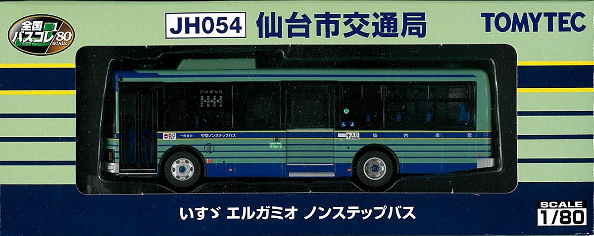 TOMYTEC　JH054　仙台市交通局 いすゞエルガミオ