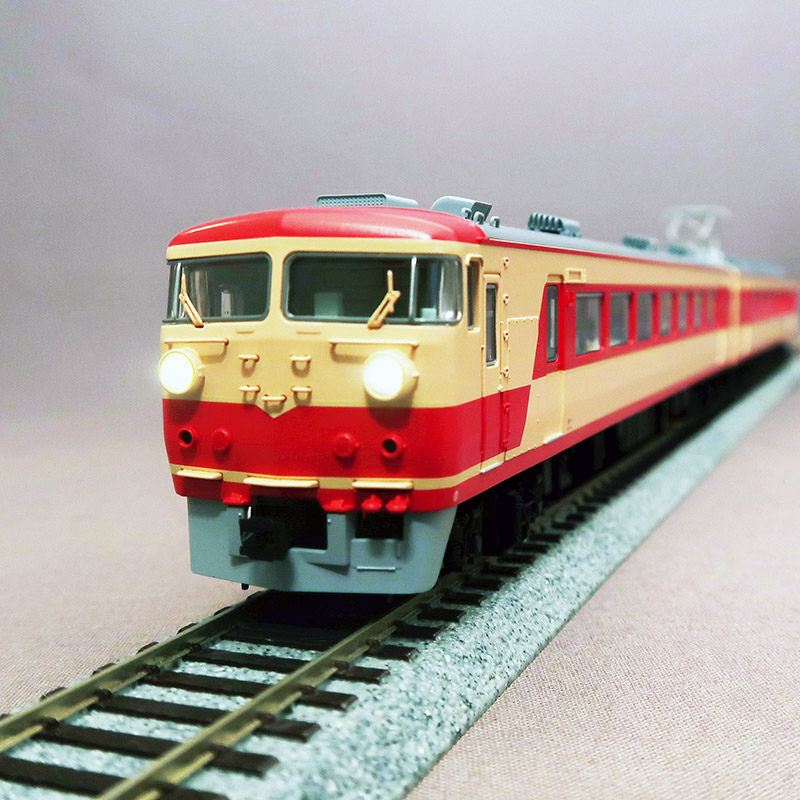 天賞堂 16番(HO)　55063　国鉄157系 準急色 (非冷房) 6両