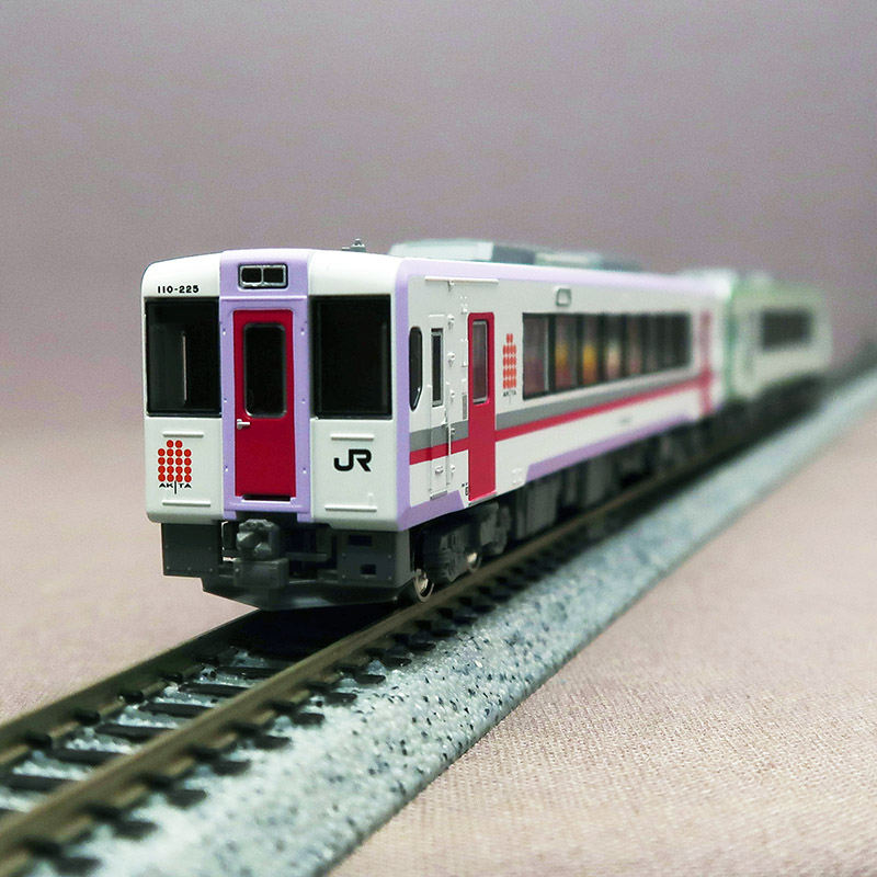 GREENMAX　50855　JR キハ110-200 (秋田ﾘﾚｰ号復刻塗装+228) M+T 2両