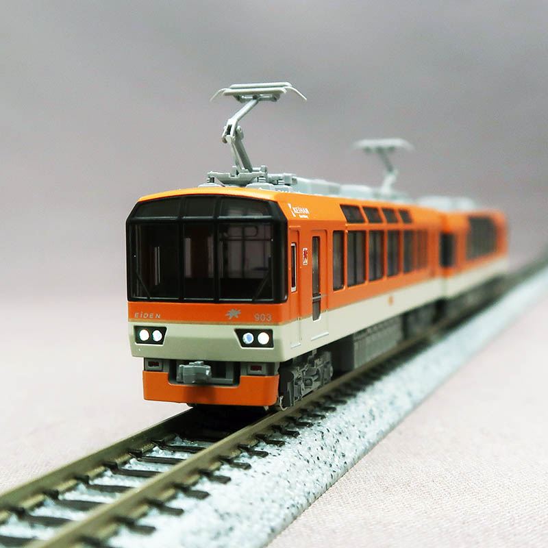 新品未使用 10-1472 　KATO  叡山電鉄900系 きらら オレンジ カトー 10-1472 叡山電鉄900系〈きらら〉(メープルオレンジ