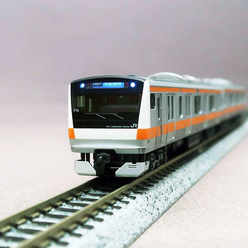 KATO　10-2077～2079　JR E233系中央線 (T編成/ｸﾞﾘｰﾝ車組込) 基本+増結A+B 12両組