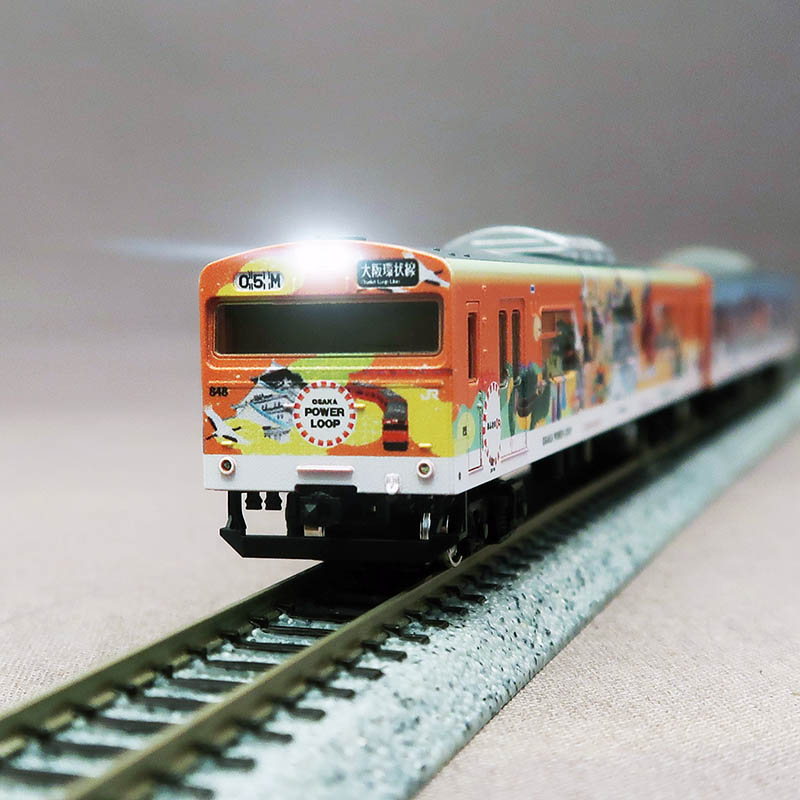 GREENMAX　50812　JR 103系 OSAKA POWER LOOP 8両