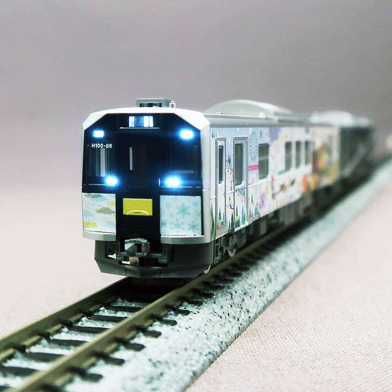 TOMIX　98139　JR H100形 (根室･宗谷線ﾗｯﾋﾟﾝｸﾞ車) 2両