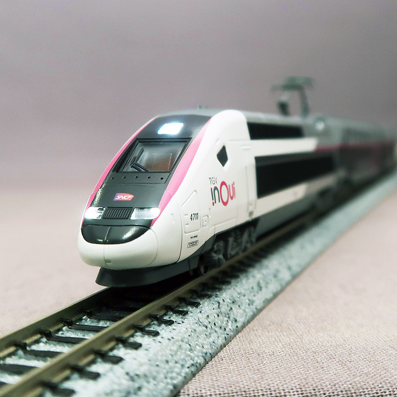 KATO EU　10-2131+2132　TGV Euroduplex inOui (ﾕｰﾛﾃﾞｭｰﾌﾟﾚｯｸｽ ｲﾇｲ) 基本+増結 10両組