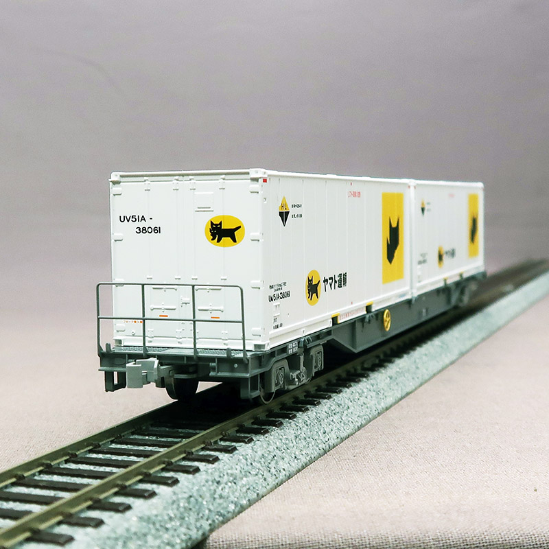 TOMIX　HO-747　JRF コキ106 新塗装(ﾔﾏﾄ運輸ｺﾝﾃﾅ付)